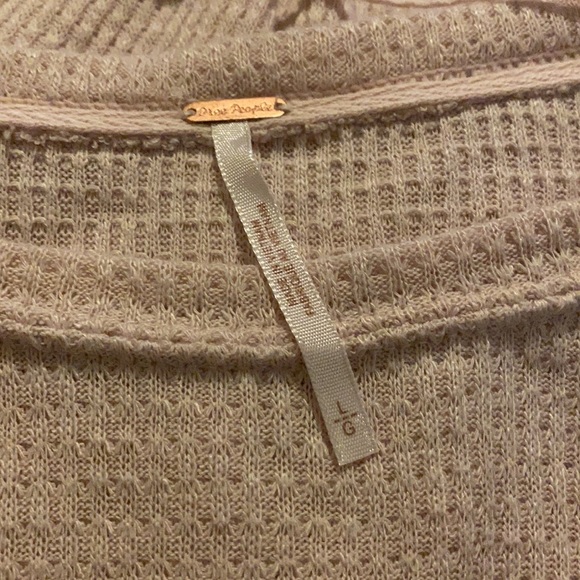 Free people clash lace thermal L - Picture 6 of 8